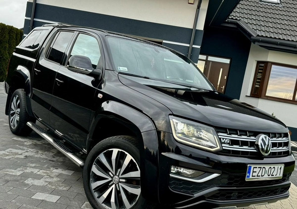 Volkswagen Amarok cena 165000 przebieg: 62000, rok produkcji 2018 z Siedliszcze małe 742